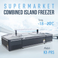 Kombinerad automatisk avfrostning Supermarket Display Frys